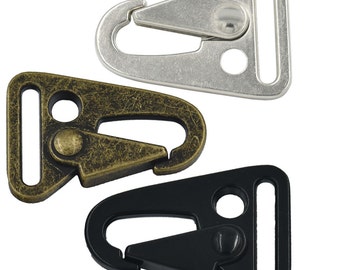 50 Pcs 1" 25mm Sling HK Clips Spring Gate Snap Olecranon Hook Webbing Strap Buckles C546a