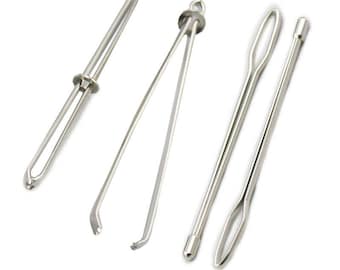 10 Pcs Needles Sewing thread Mend Home STRAP Line Aid Wear Hole Convenience rope Cloth 68mm 82mm