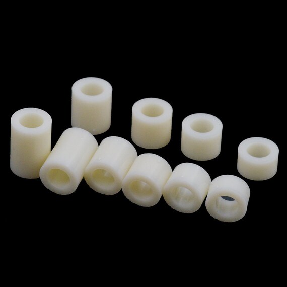 100pcs M2 x 15mm Nylon Hexagonal Pillar Nut Tapped Spacer White 100pcs M2 x 15mm Nylon Hexagonal Pillar Nut Tapped Spacer White