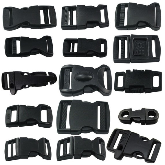 10 Pcs 2 Inch Plastic Triglides Slides Black Plastic Adjuster Fastener for Camping Bag Belt Webbing Strap Backpack Bag 50mm, Black 10 Pcs 2 Inch Plastic Triglides Slides Black Plastic Adjuster Fastener for Camping Bag Belt Webbing Strap Backpack Bag 50mm, Black