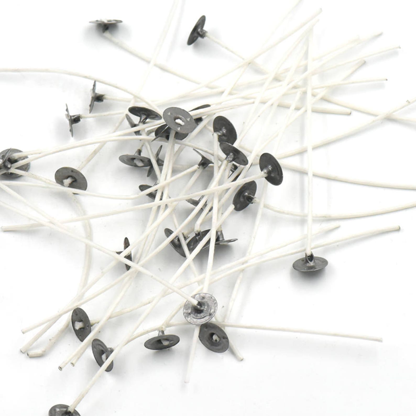 Candle Wicks Pretabbed Zinc Core Candle Making 25mm 40mm 50mm Etsy UK