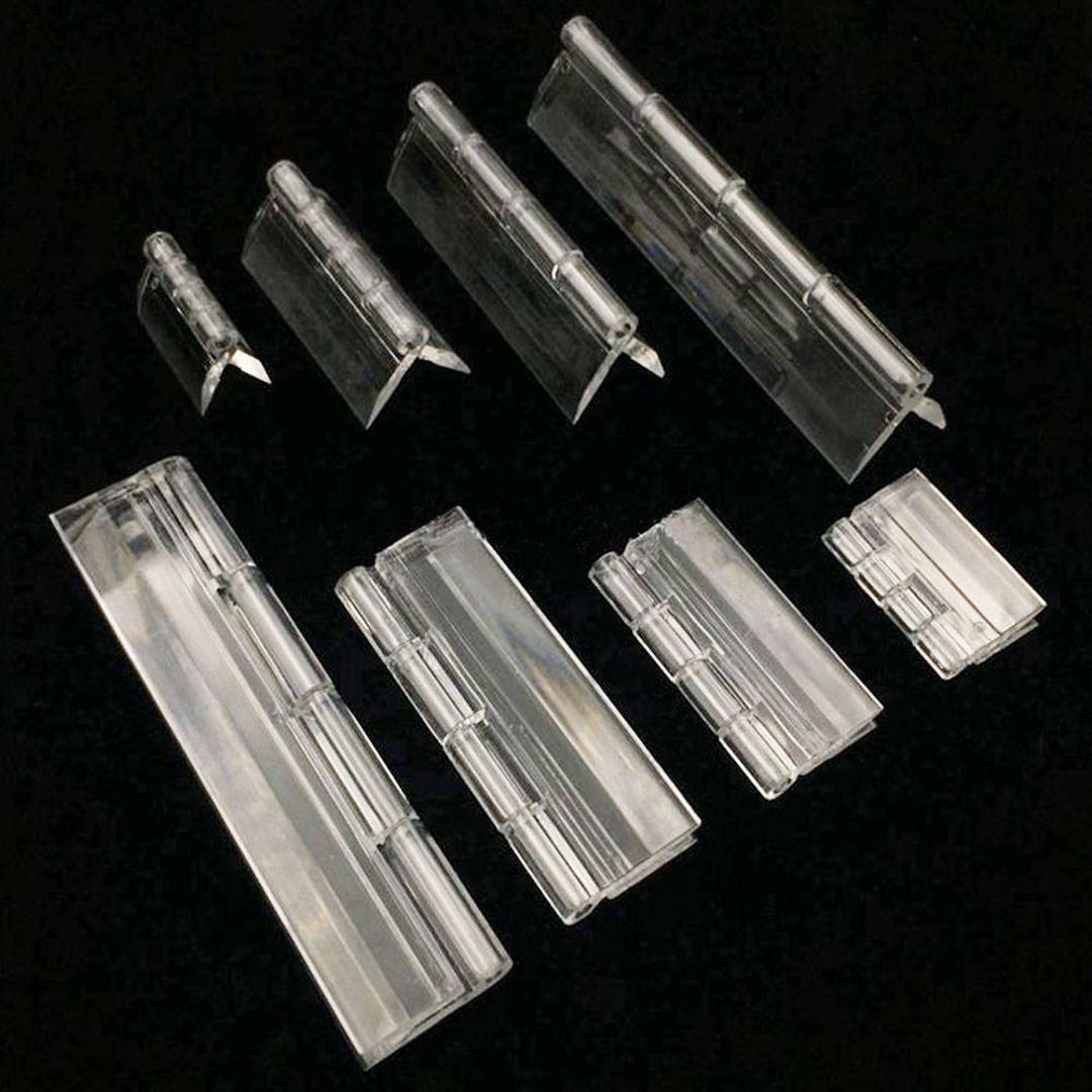 Acrylic Plastic Folding Hinges Plexiglass Hinges Doors Etsy