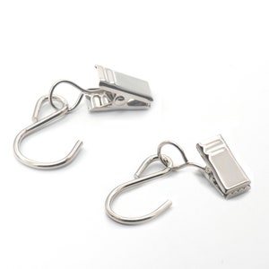 5/10/20/50/100 Pcs Metal Curtain Clip Party Light Hanger Hanging Clips Hook Clamp Bathroom Hanger