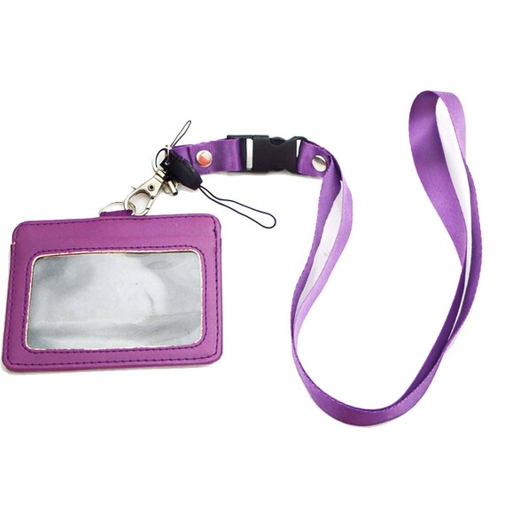 ID Name Card Holder Case Badge Lanyard Neck Strap Necklace Strap YL