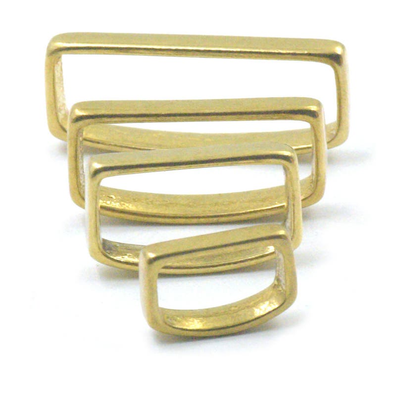 Brass D Ring Belt loop Welded Strap Leather Bag Strap 16mm Etsy