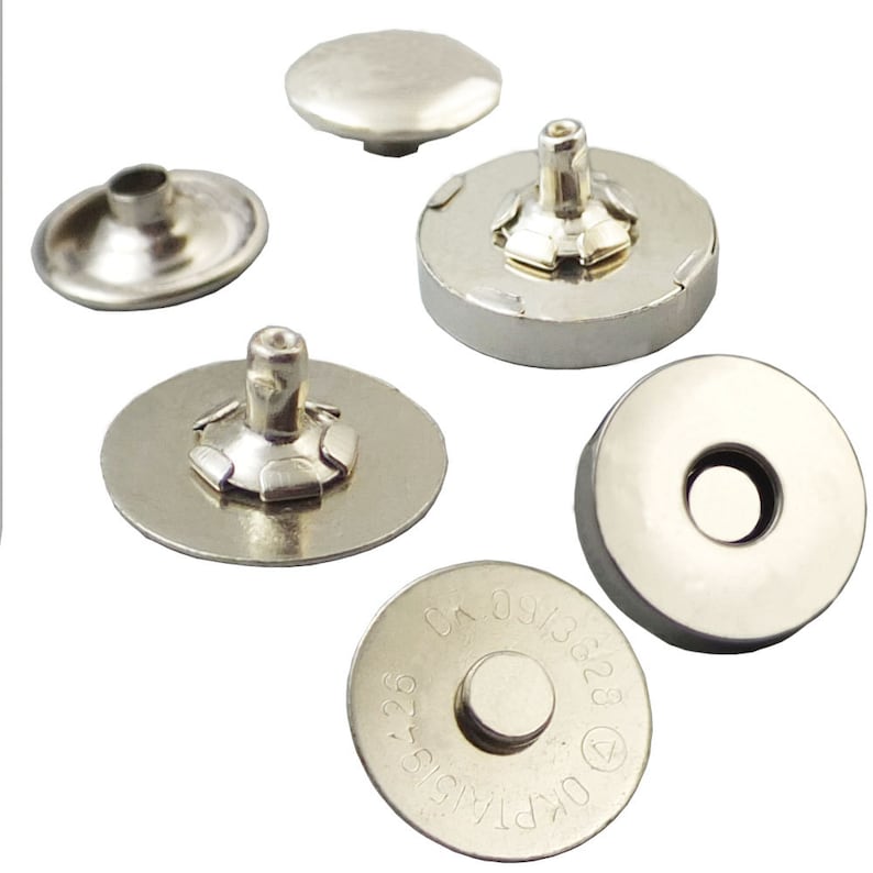 20 Sets 18mm 3/4 Snaps Purse Double Rivet Etsy