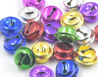50 Pcs JINGLE BELL Huge Charms Craft Sewing DIY 16mm 18mm 20mm 5/8" 3/4" 13/16" 26MM 1"