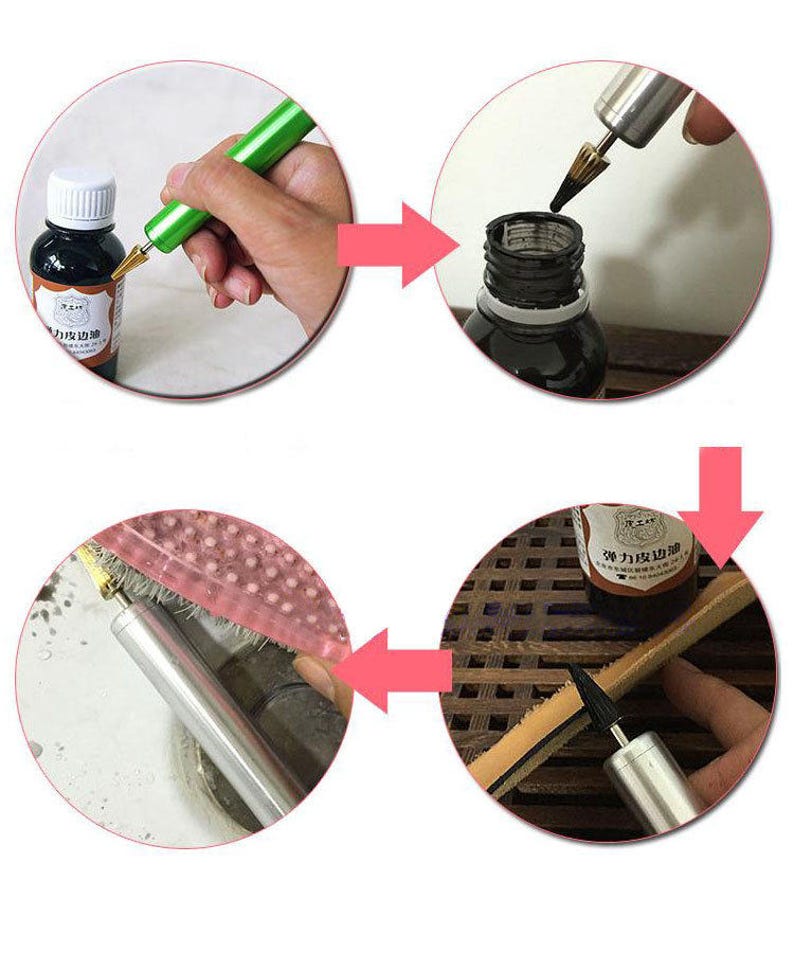 leather edge paint applicator