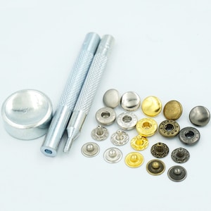 Metal Snap Fastener Setting Tool, 10mm (100 Sets)