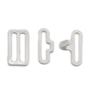 10/25/60/100/200 Pcs Bow Tie Hardware Necktie Hook Cravat Clip Strap Loop Adjustable Fitting Buckle C1209