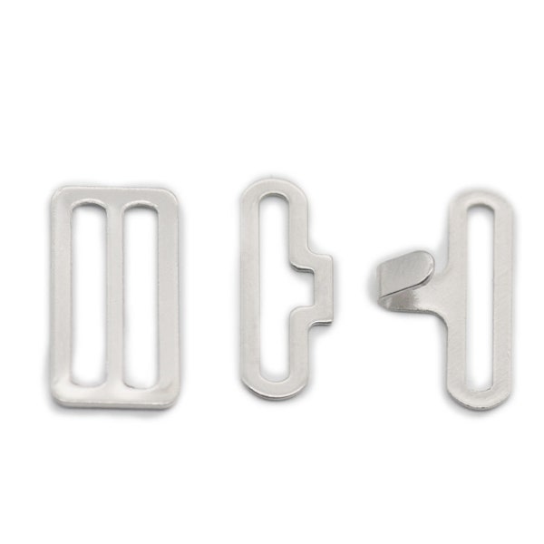 10/25/60/100/200 Pcs Bow Tie Hardware Necktie Hook Cravat Clip Strap Loop Adjustable Fitting Buckle C1209