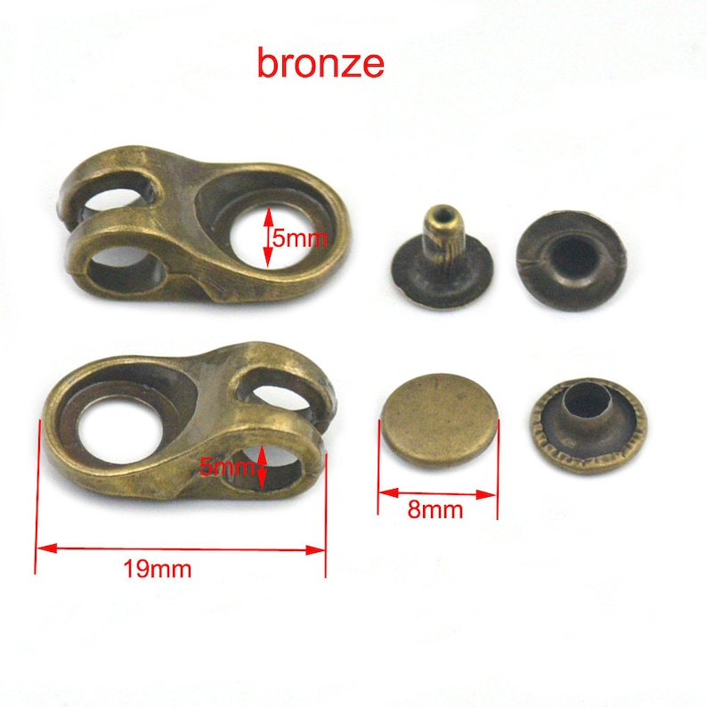 10/20/50/100 Sets Boots Eyelets Hook Buckles Metal Shoe Lace Etsy