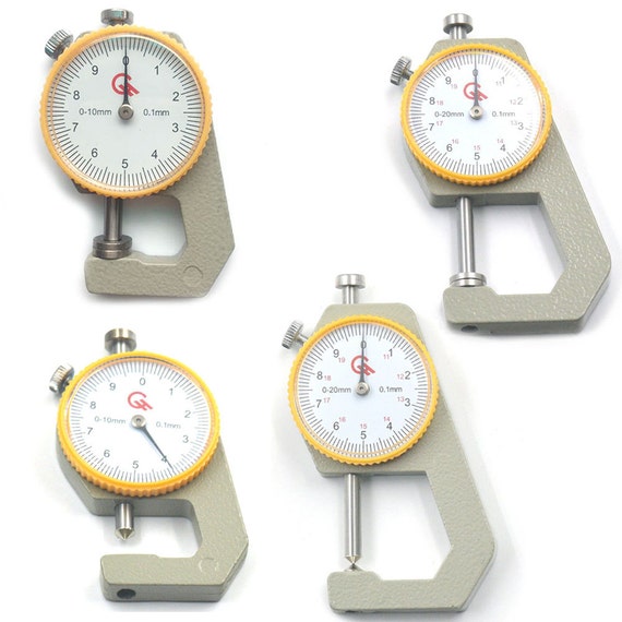 Leather Thickness Gauge Measuring Instrument Tool Tester Leather Craft 0-10mm Leather Thickness Gauge Measuring Instrument Tool Tester Leather Craft 0-10mm