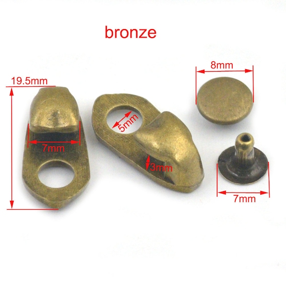 10 20 50 100 Sets Boots Eyelets Hook Buckles Metal Shoe Lace With
