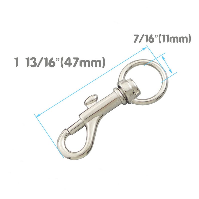 10 Sets 11mm 7/16 Swivel Clip Snap Hook TRIGGER bing Etsy