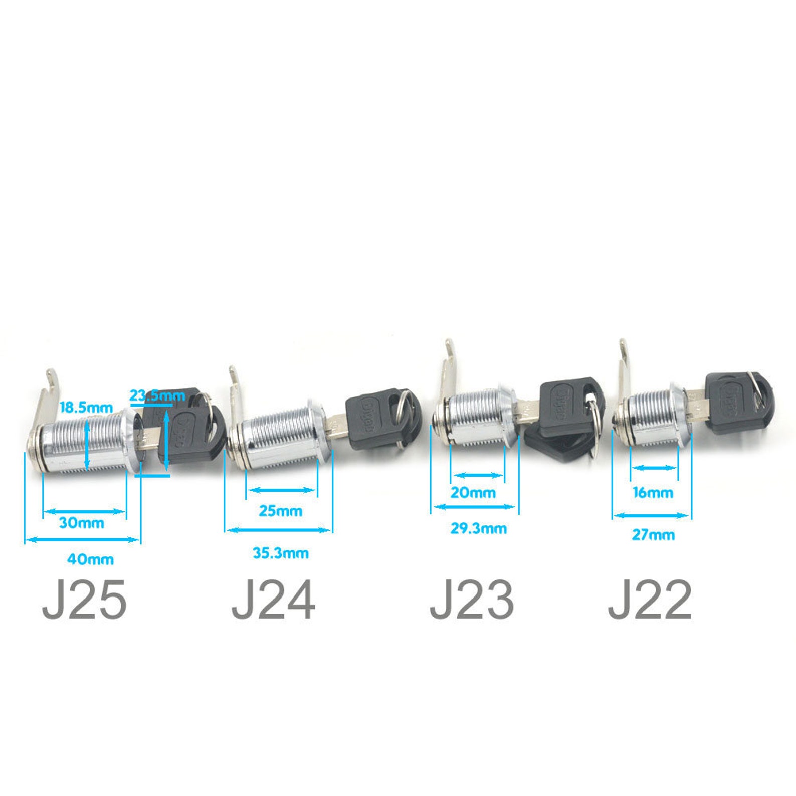 2 Sets Zinc Alloy Drawer Lock Desk Wardrobe Furniture Cabinet - Etsy