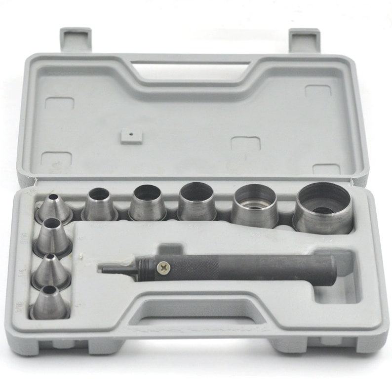 1 Sets Leather Hollow Punch Steel Tool Big Hole Gasket Tools Etsy