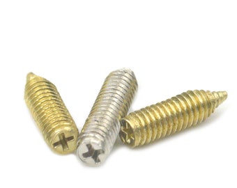 10/25/50/100/250/500 Pcs Belt Tip Screw Fastener Straps Replacement Leather Zipper Sewing Repair Swivel Clips