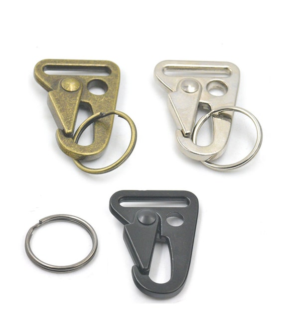 HAIKING 10pcs Colorful Spring Ring Clasps - 25mm Trigger Buckles For Keys, Bags, DIY Crafts - View #12