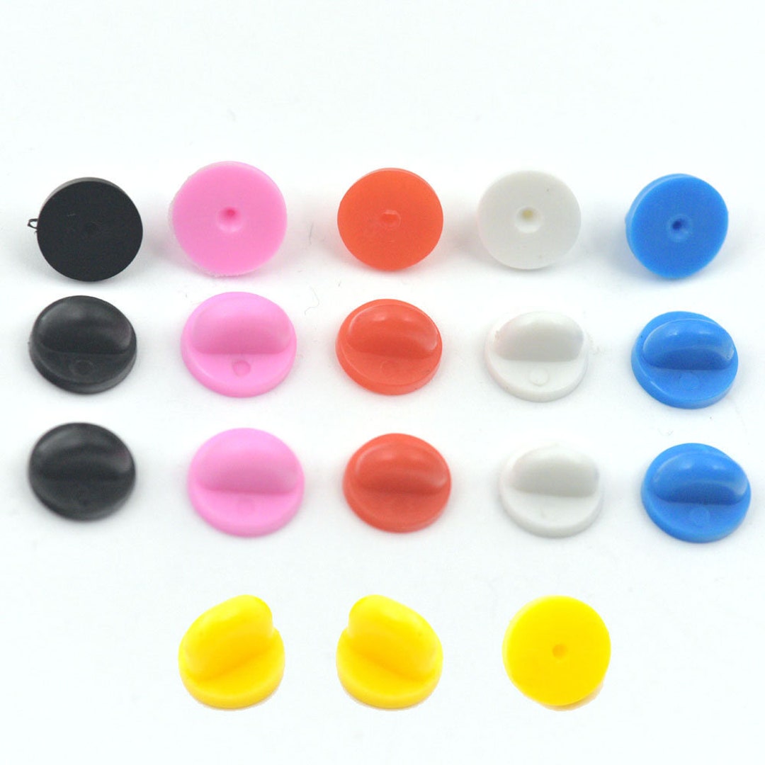 Rubber Lapel Pin Hat Tie Tacks Pin Back Holder Clutch Clasp Etsy