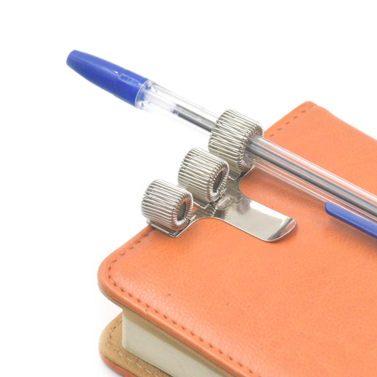 1 2 5 10 Pcs One Two Three Stainless Pen Holder Clip With Etsy