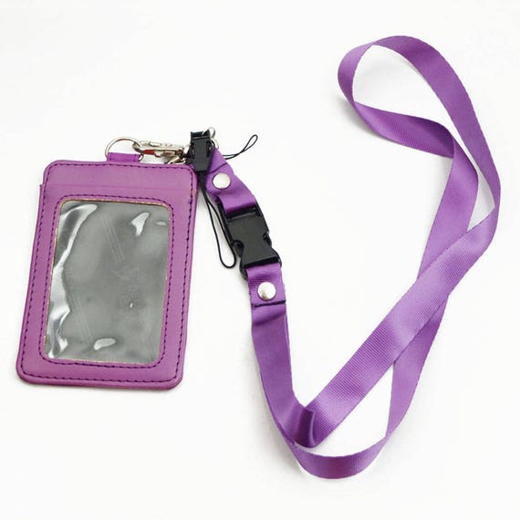 ID Name Card Holder Case Badge Lanyard Neck Strap Necklace Strap YL