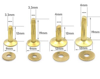 Solid Brass Burrs Washers Only 12 gauge SCA Pack Of 200 