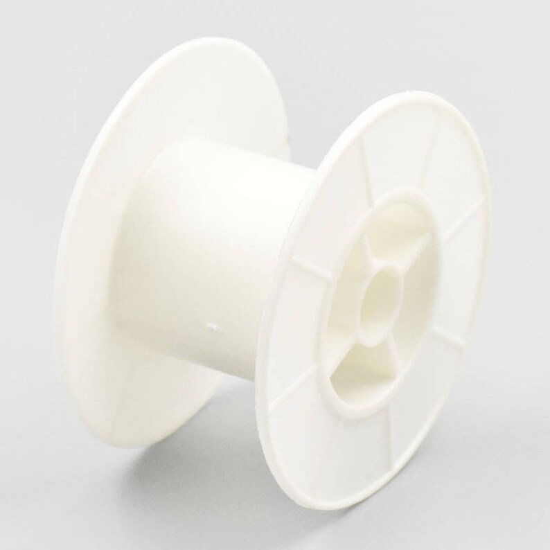 10 Pcs Empty Bobbin Round Hard Plastic Wire Spools End ENDS Etsy