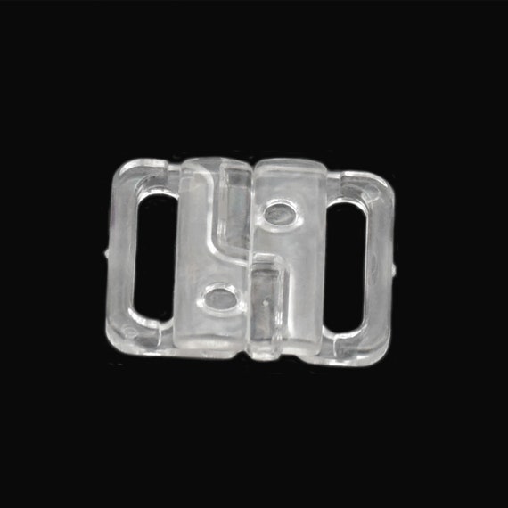 10/20/50/100 Pairs Plastic 14 20 25mm Bikini Clip Snap Hook Bra Strap  Swimwear Clasp Fastener Buckle -  Norway