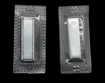 6/15/25/60 Pair Hidden Invisible Sew-In Magnetic Snap Rectangle 27x8x3mm PVC Closure Purse Fastener Clear Handbags Button C1190