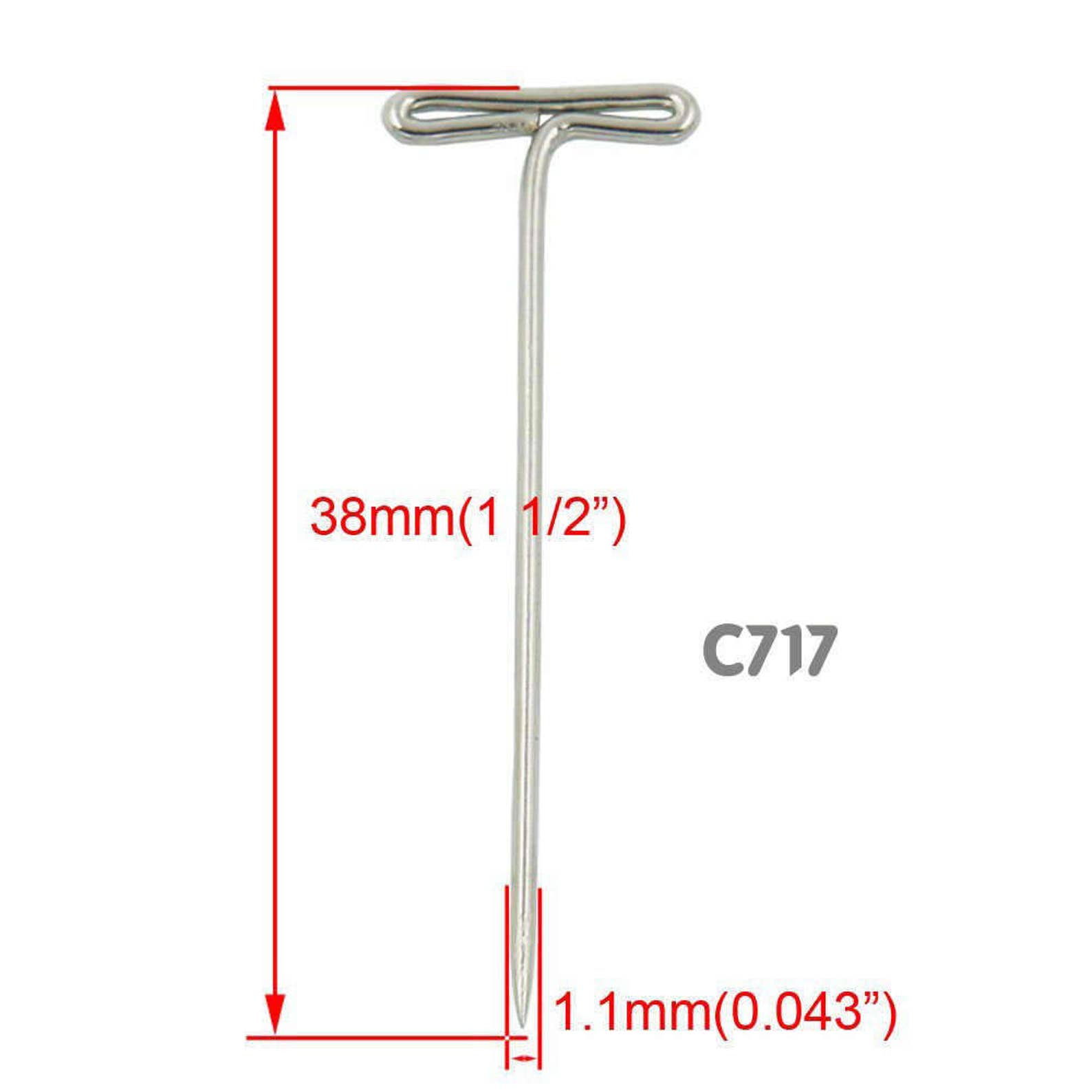 100 200 500 1000 2000 Pcs Tpins Safety STEEL Straight Pins Etsy Australia