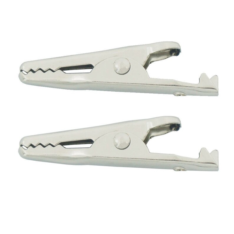 100 Pcs 35mm Spring Alligator Clamp Clip for Wires Card photo Etsy