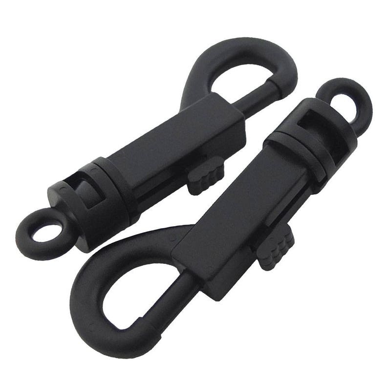 10 Pcs Plastic Swivel Clip Snap Hook Trigger Keychain Key Etsy