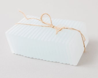 White Sea Glass Place Cards - Set of 20 Tumbled Glass Tiles