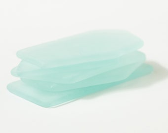 Light Sea Green - Sea Glass Place Cards - Set of 20 - Irregular Shaped Pieces