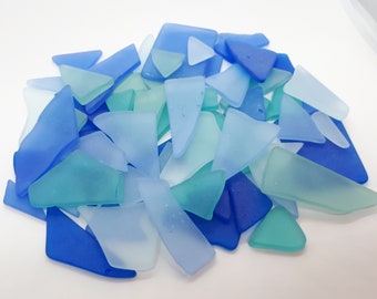 10 Pounds of Sea Glass - Green + Blue mix