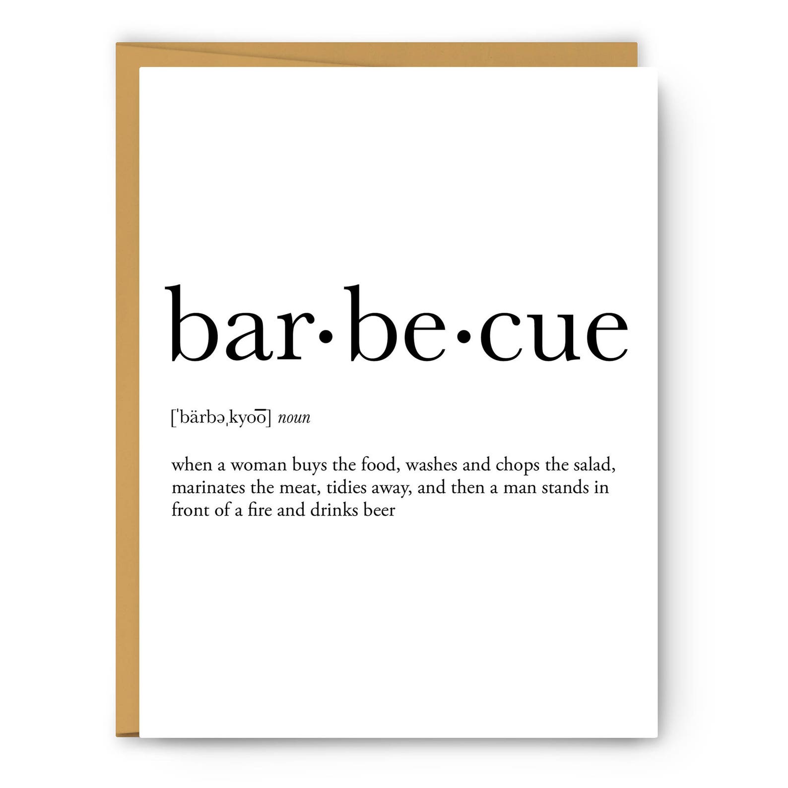 Barbecue definition romantic dictionary art print office Etsy