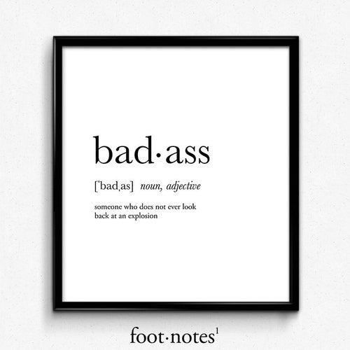 Quote Print Word Definition Print Typography Print Etsy