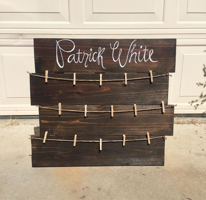 Wooden Photo Display Etsy