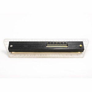 Soviet Drafting Ruler with Spirit Level, USSR Technical Drawing Tool, Vintage Engineering Instrument, Cold War Era