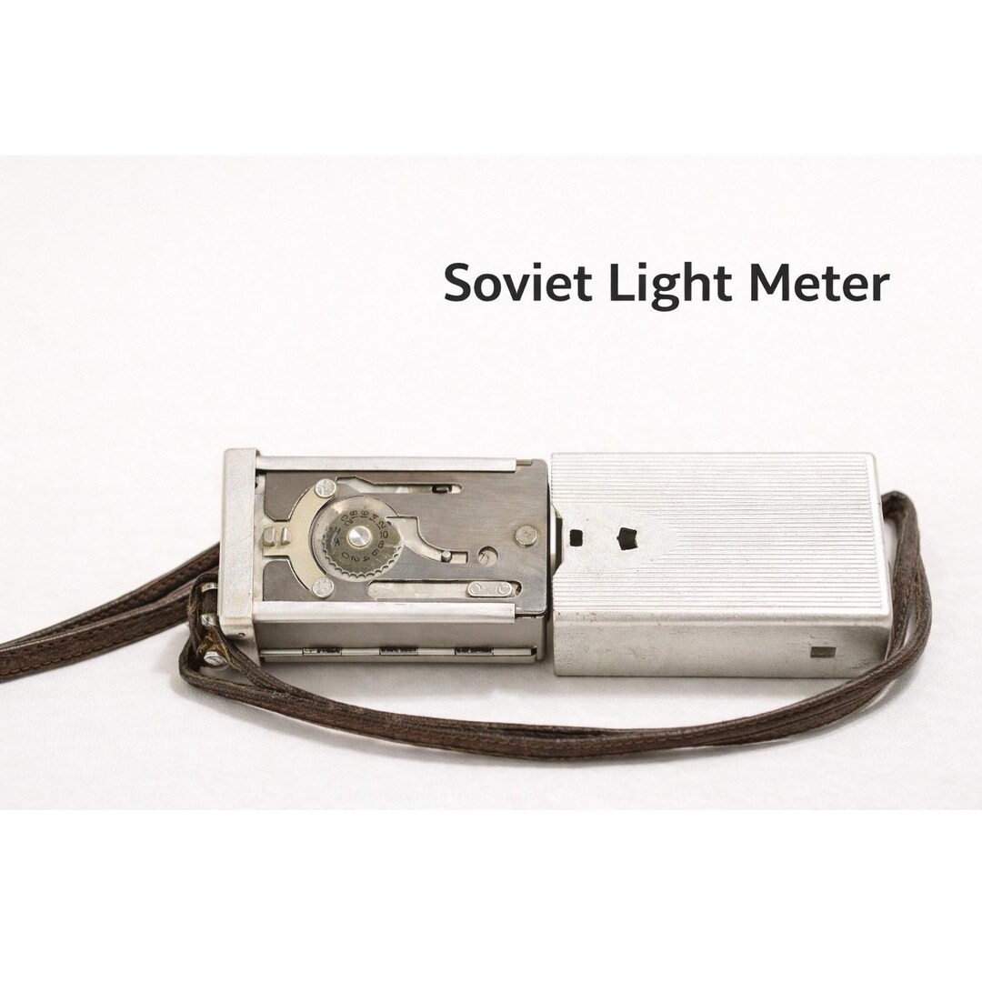 Soviet Meter Soviet Light Meter Vega USSR 1960s | Vintage Selenium Exposure Meter ...