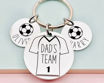 Dads Team, Personalised Gift, Gift For Daddy, Fathers Day Gift, Football Gift, Grandad Uncle Gift, Birthday Christmas Gift, Dad Gift,