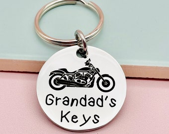 Key Ring Keys Keychain Car Motorcycle Biker Biker cross of Malta Skull 