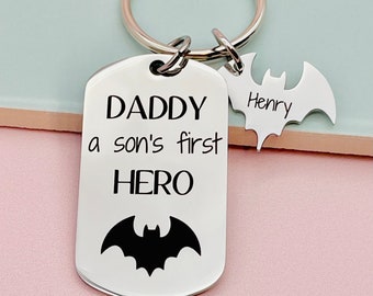 Dad Gift, Gift for Dad, Daddy Gift, New Dad, New Baby, gift from son, dad birthday gift, father's day gift, gift for daddy, dad keychain