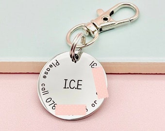 In Case Of Emergency, Emergency Contact Number, Kids, ID Tag, ICE tag, Safety, ID Bracelet, Emergency, Child safety,