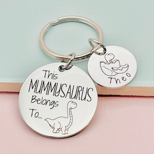 Dinosaur Gift, Mum Gift, Gift for Mom, From Kids, Gift for Mum, Mom Gift, Mothers Day Gift, Birthday Present for Mum, Mummy, Gift for Her image 1