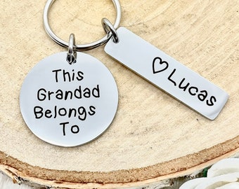 This Grandad Belongs To, Fathers Day Gift, Gift for Grandad, Gift for Him, Personalised Gift, Gift for Grampy, Fathers Day, Announcement Gif