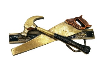 Scie à marteaux Great American Buckle Co Carpenter Tools vintage 1981 851