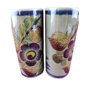 ⌘ メキシコ　壺　陶器　置物 ⌘ インテリア　トナラ　花瓶　緑　民芸品 ⌘ メキシコ 壺 陶器 置物 ⌘ インテリア トナラ 花瓶 緑 民芸品