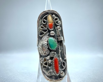 Navajo Silver Statement Ring